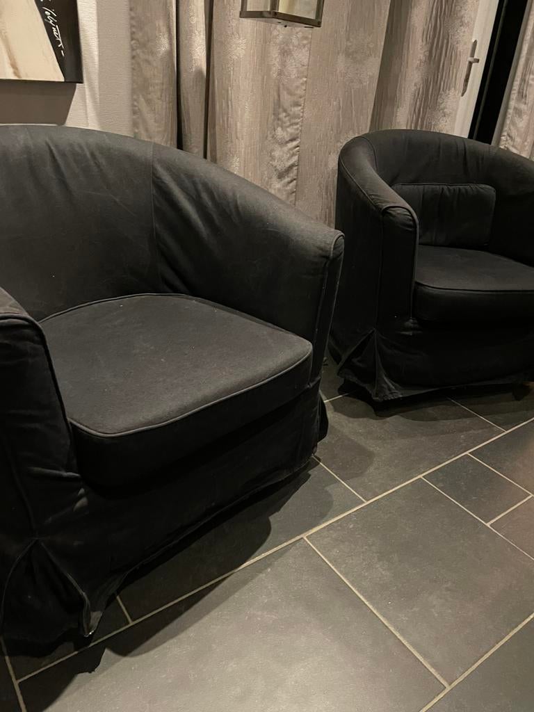 Zetel, Huis en Inrichting, Fauteuils, Ophalen, Zo goed als nieuw