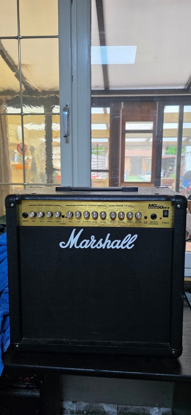 Marshall MG50DFX, Enlèvement