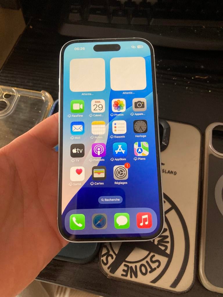 iPhone 15 128gb blauw, Telecommunicatie, Mobiele telefoons | Apple iPhone, Ophalen of Verzenden, Zo goed als nieuw, Blauw, IPhone 15