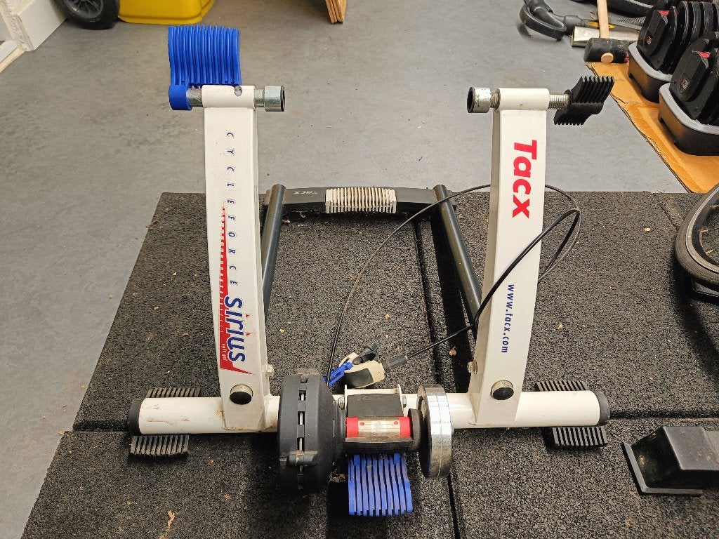 Tacx Sirius Cycleforce Bike Trainer Soft Gel, Enlèvement, Utilisé, Autres types