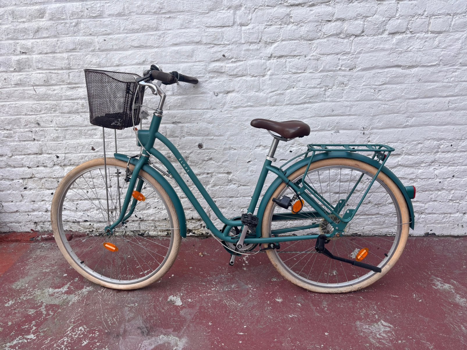 Velo de ville Elops 540 cadre bas, Fietsen en Brommers, Fietsen | Dames | Damesfietsen, Ophalen, Zo goed als nieuw