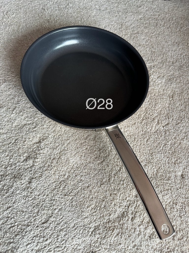 WMF Durado Poêle Induction 28 cm, avec couvercle, Inoxydable, Maison & Meubles, Cuisine | Casseroles & Poêles, Avec couvercle
