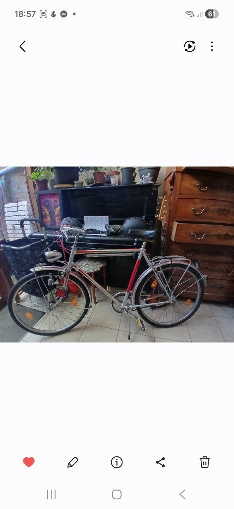 Vintage fiets "Vengeur", Fietsen en Brommers, Ophalen, Zo goed als nieuw, Overige merken
