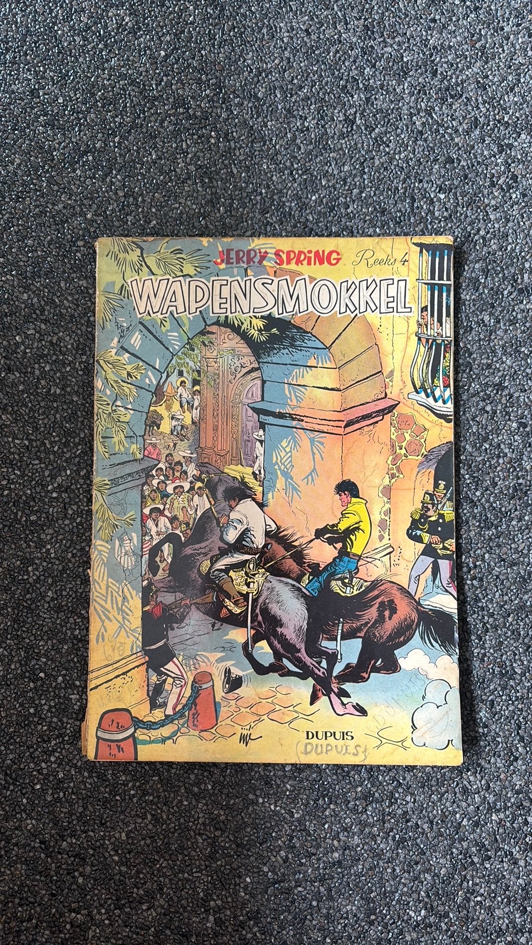 Jerry Spring - wapensmokkel, Boeken, Eén stripboek, Ophalen, Gelezen