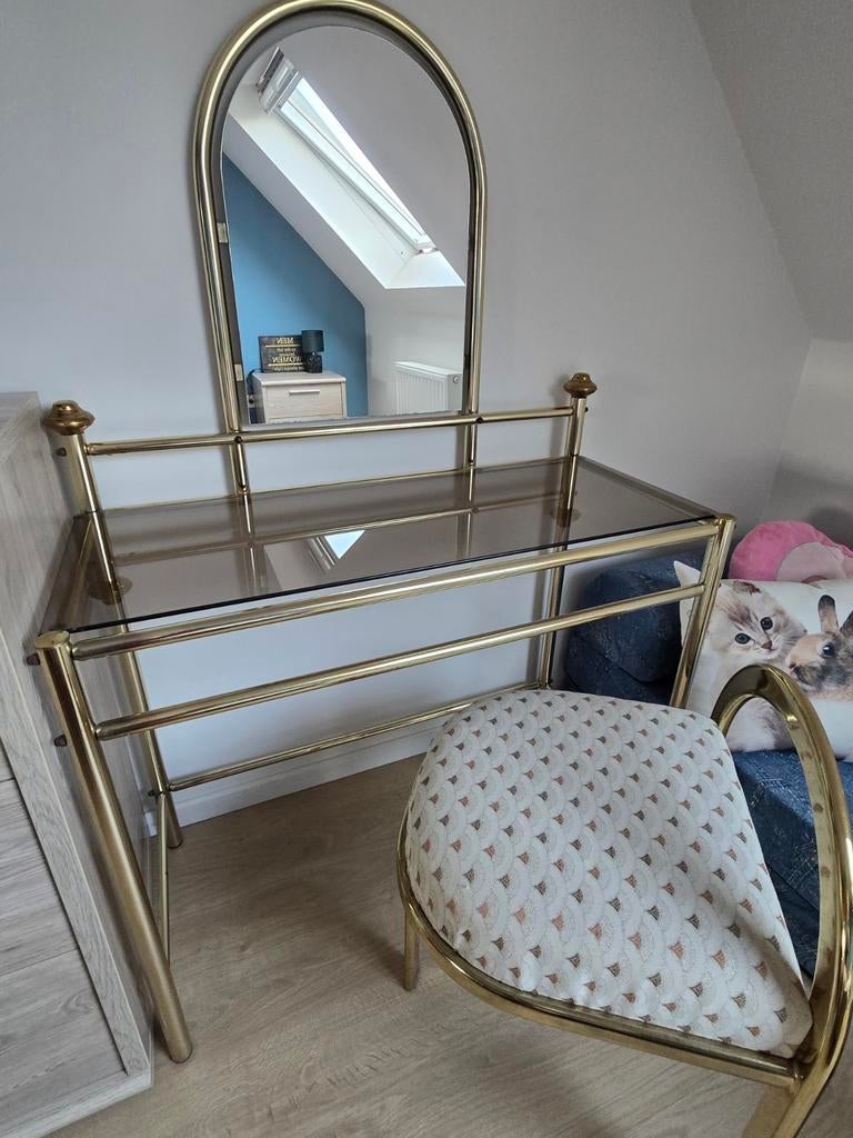 Table de maquillage avec chaise, Maison & Meubles, Enlèvement