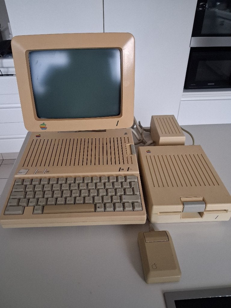 Apple IIc vintage computer, Informatique & Logiciels, Ordinateurs Vintage, Enlèvement, Apple
