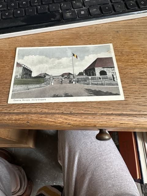 carte postale caserne Ronsele Aix la Chapelle, Info@carone.pt, Enlèvement ou Envoi, Armée de terre, Ronsele