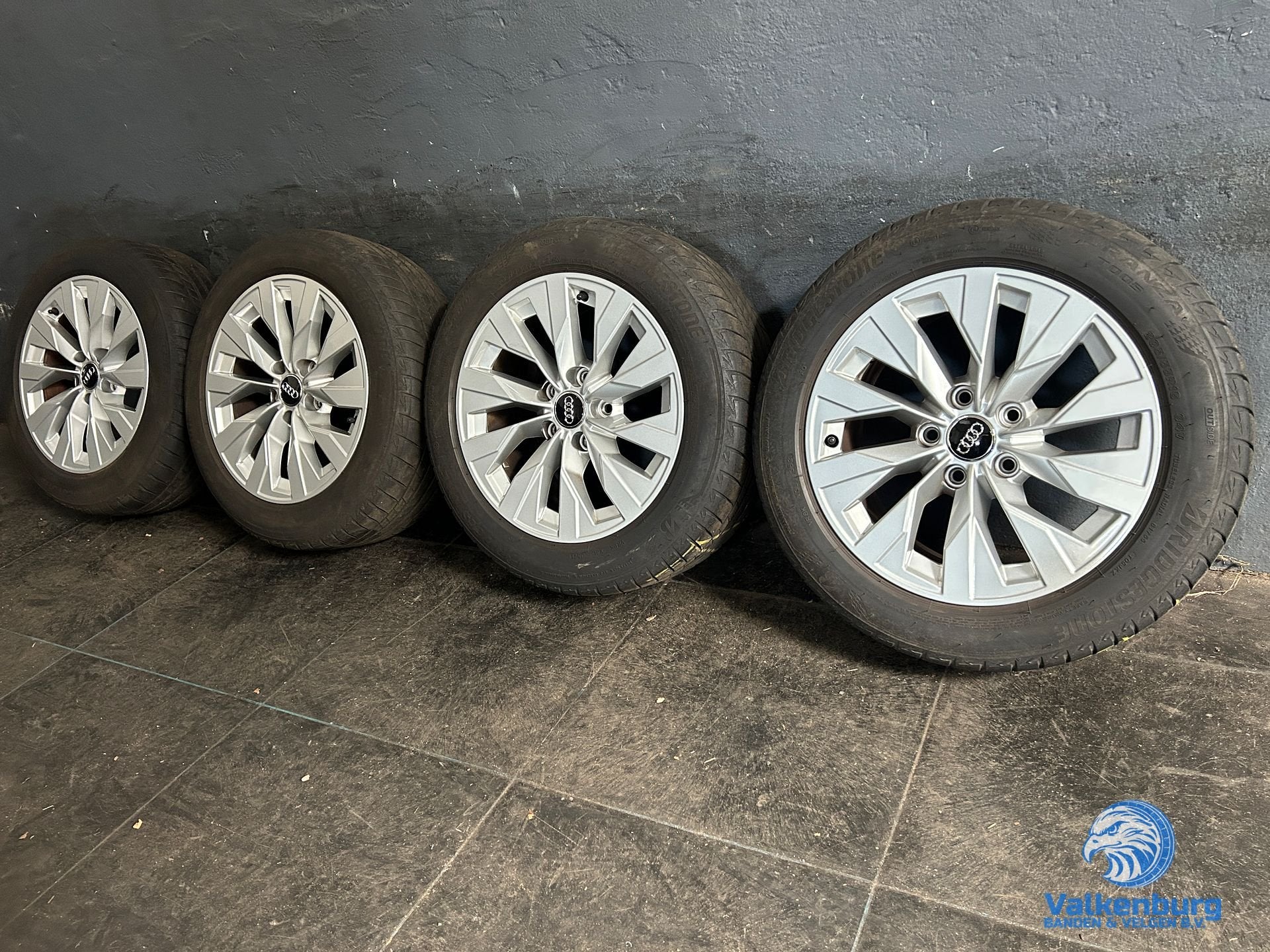 6-7mm! Originele Audi A3 8Y 16 inch velgen 5x112 zomerbanden, Auto-onderdelen, Banden en Velgen, Gebruikt, -, Banden en Velgen