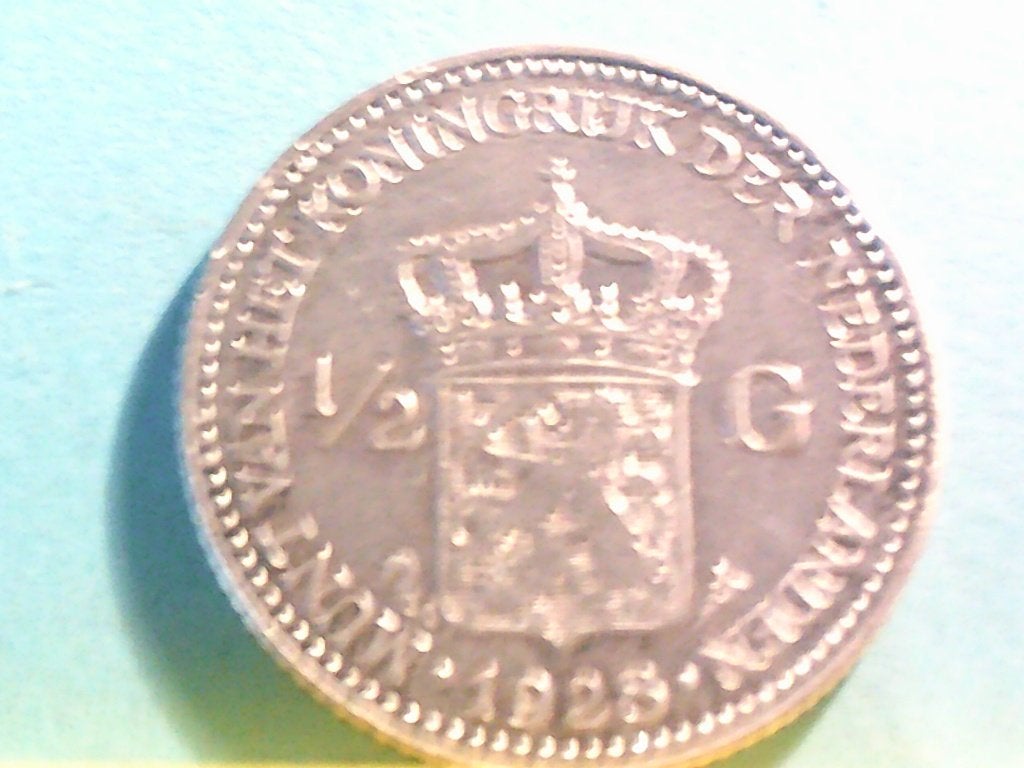1/2 gulden 1928, Ophalen, ½ gulden, Zilver, Koningin Wilhelmina