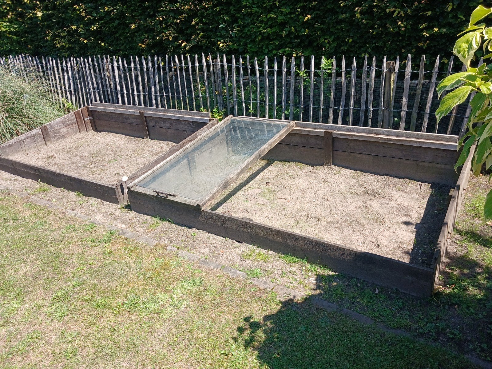 Hardhouten serre, Tuin en Terras, Ophalen, Overige materialen, Gebruikt, Overige materialen