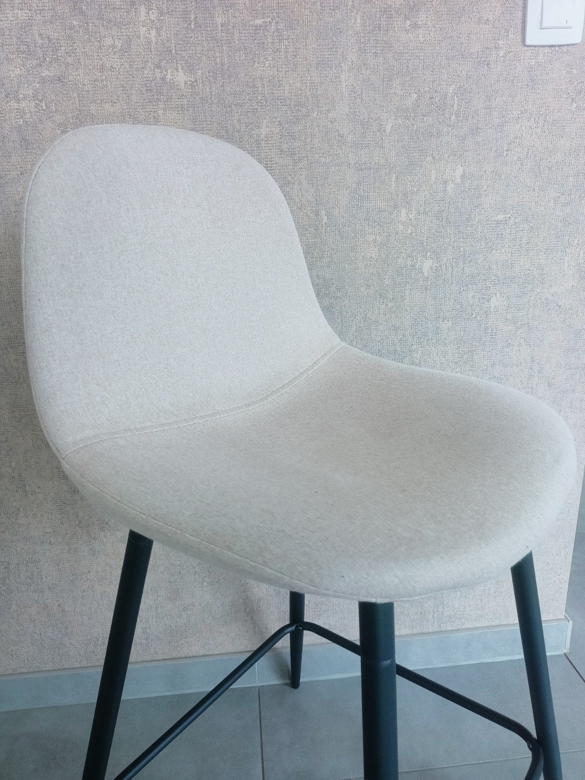4 chaises de bar beiges, Enlèvement