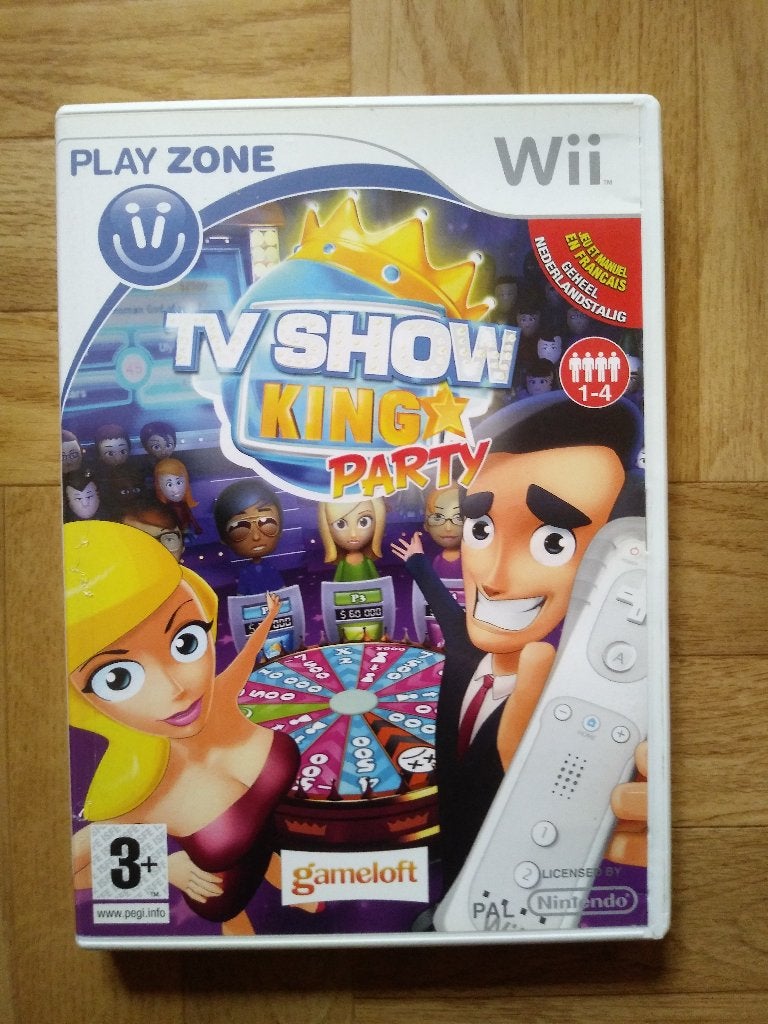 TV Show King Party voor Wii of Wii U, Avontuur en Actie, Ophalen of Verzenden, Zo goed als nieuw, Eén computer