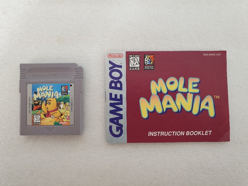 Nintendo GB: Mole Mania, Games en Spelcomputers, Ophalen of Verzenden, Gebruikt