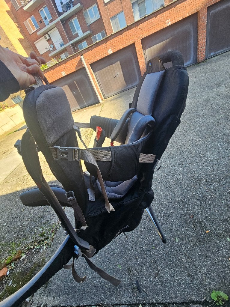 Draagstoel, Kinderen en Baby's, Ophalen, Zo goed als nieuw, Rug, Harnas