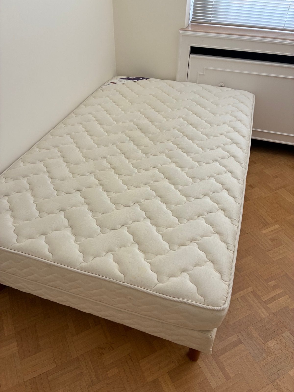 Bed Boxspring Bultex en matras, Enlèvement, Comme neuf, Matelas