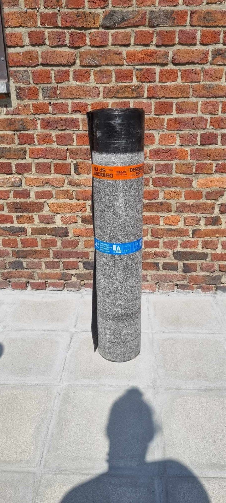 Rouleau derbigum, Enlèvement