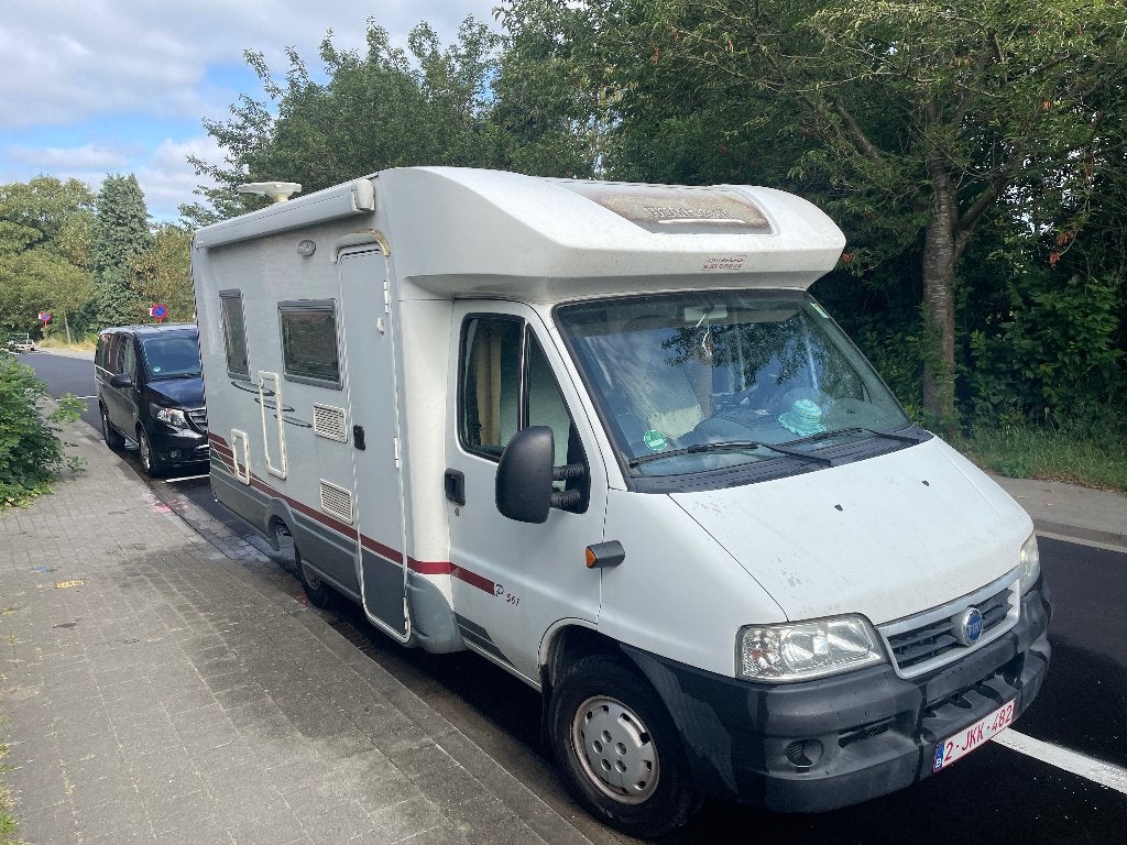 Fiat homecar 2.3, Caravanes & Camping, Camping-cars, Particulier, jusqu'à 4, Semi-intégral, Fiat, Fiat, 5 à 6 mètres, Diesel, Boîte manuelle