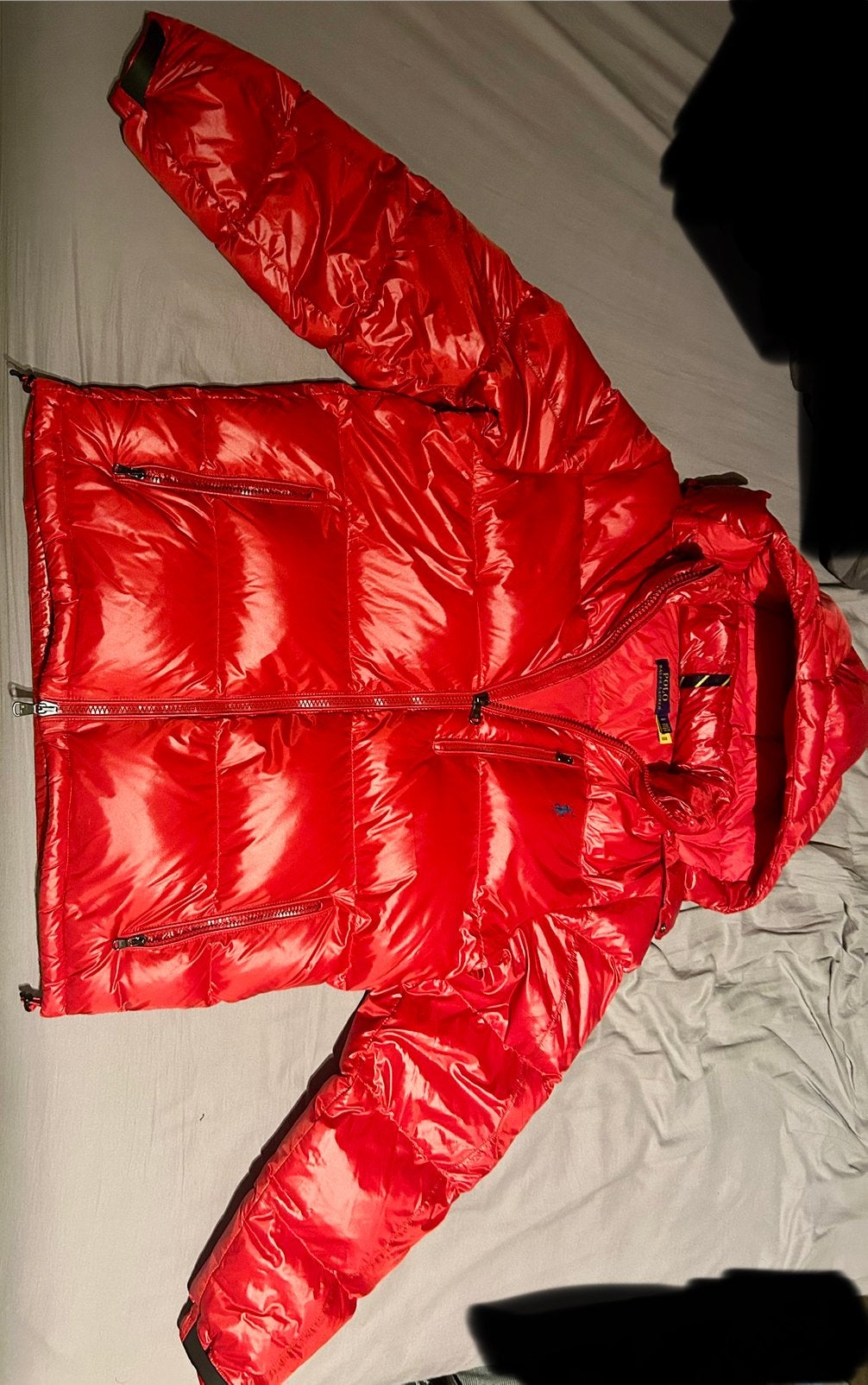 Polo Ralph Lauren puffer jacket, Ophalen of Verzenden, Zo goed als nieuw, Maat 52/54 (L)