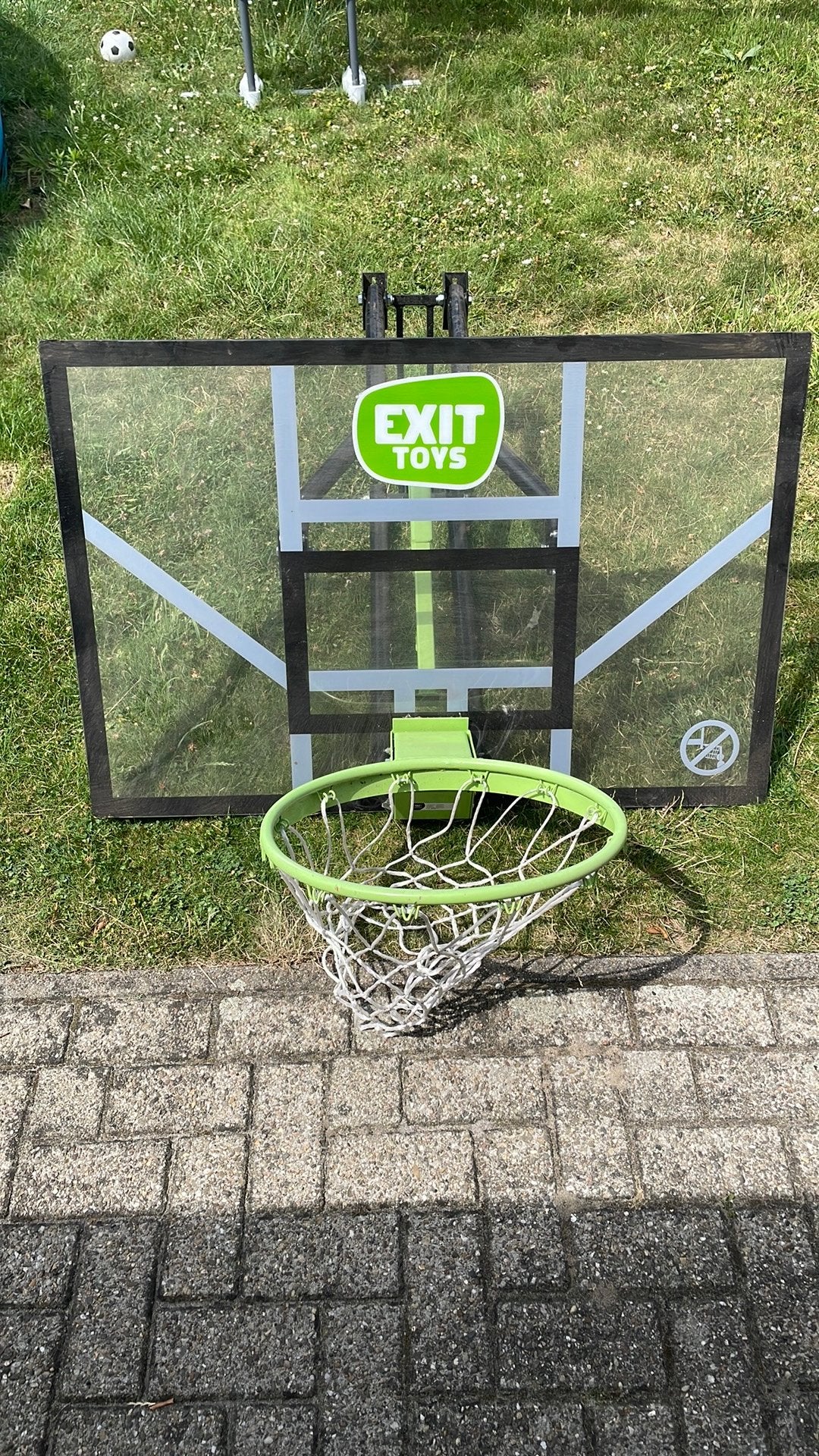 Verstelbare basketring muurbevestiging, Sport en Fitness, Basketbal, Ophalen, Zo goed als nieuw, Ring, Bord of Paal