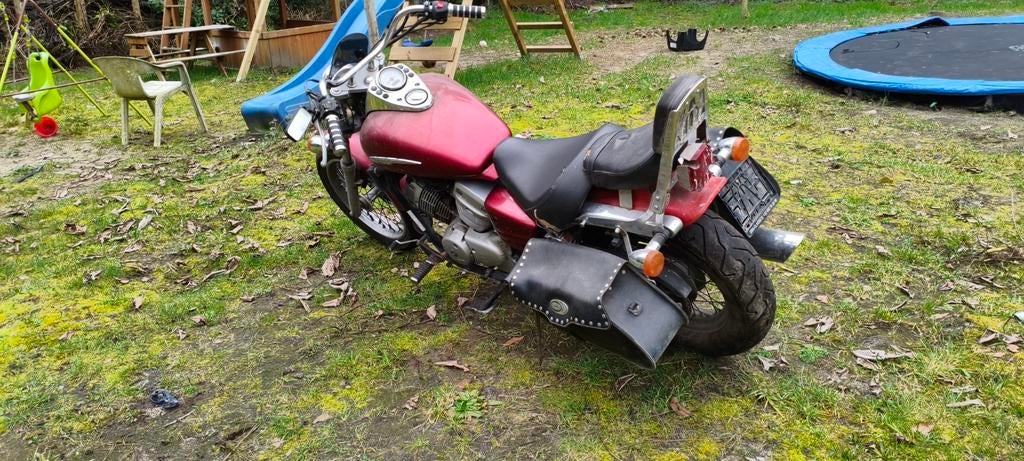 honda shadow 125cc, Motoren, 2 cilinders, Chopper, Particulier, 125 cc