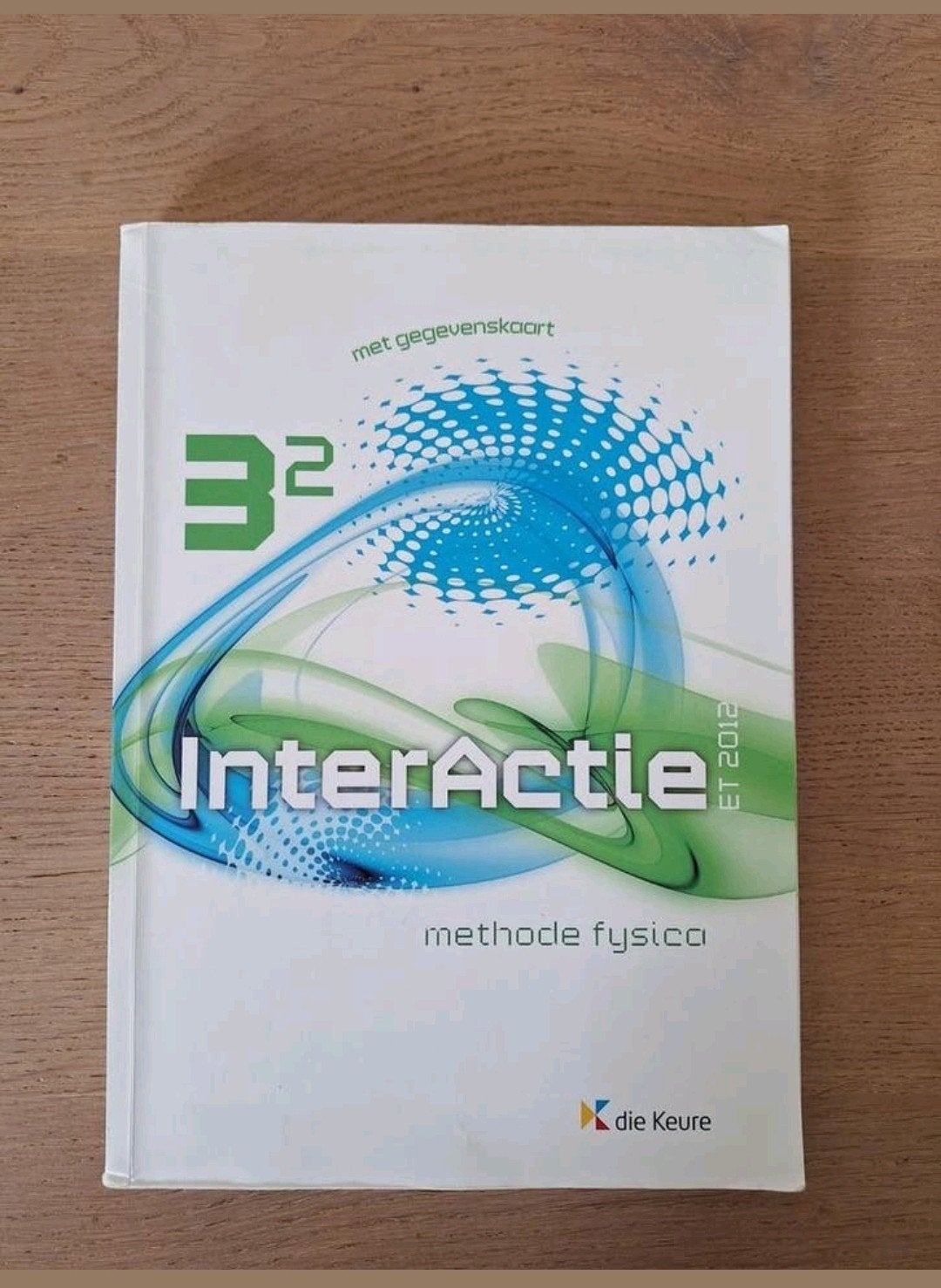 Leerboek Fysica Interactie 3.2 inclusief gegevenskaart, Enlèvement ou Envoi, Comme neuf, Secondaire, Physique