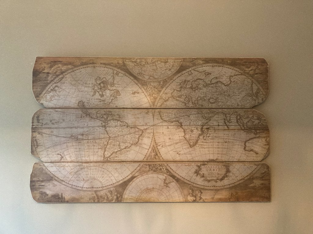 Wanddecoratie, Huis en Inrichting, Hout, Zo goed als nieuw, Ophalen, Beige