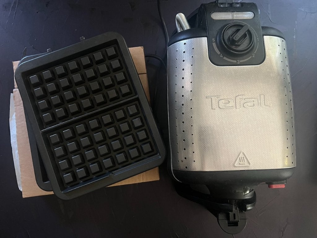 Gaufrier Semi-Professionnel Tefal acheté 149€, Electroménager, Gaufriers, Utilisé, Plaques amovibles, Assiettes lavables au lave-vaisselle