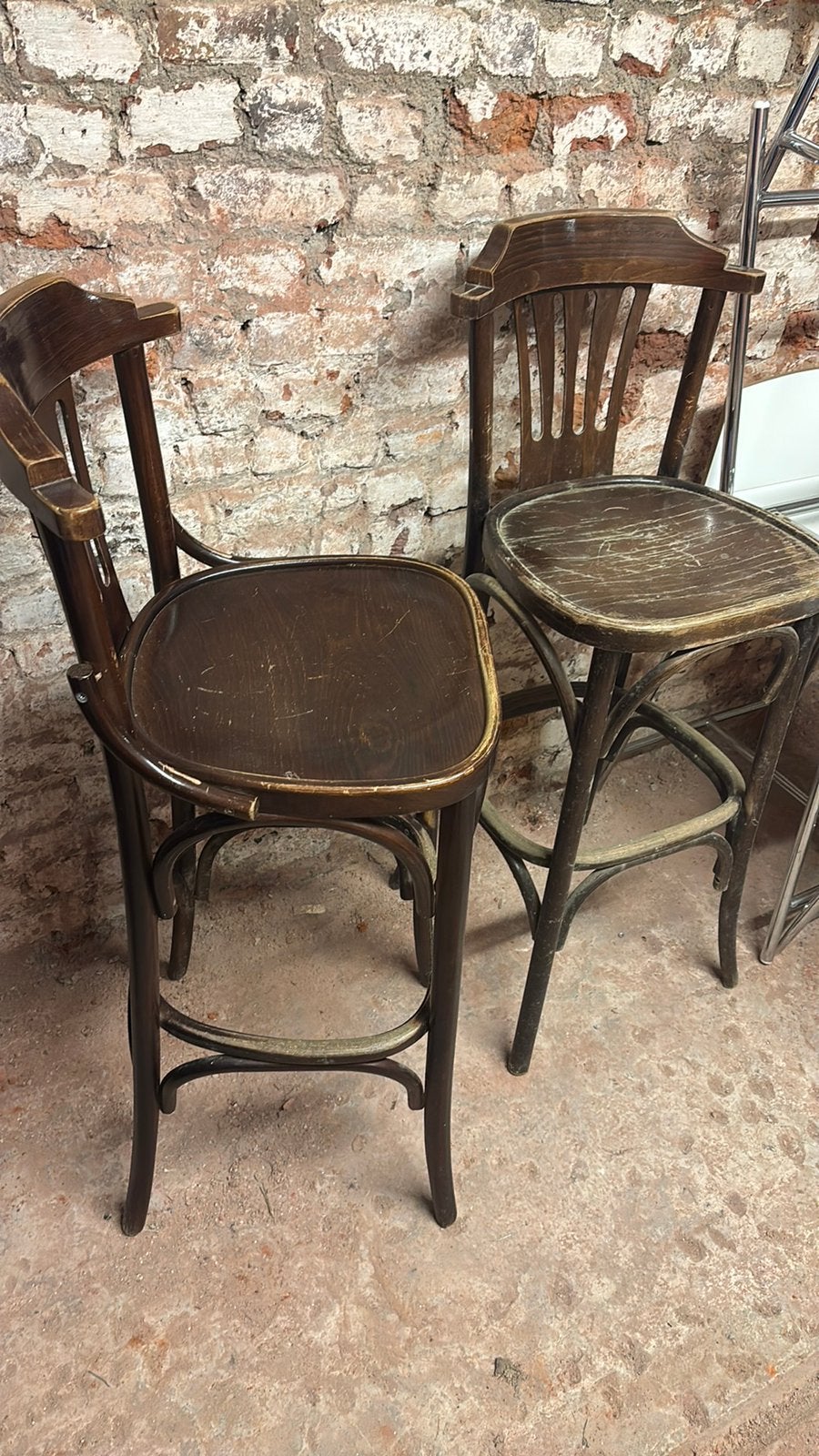 2 tabourets de bar de style Thonet, Maison & Meubles, Bar, Enlèvement, Utilisé, Bois