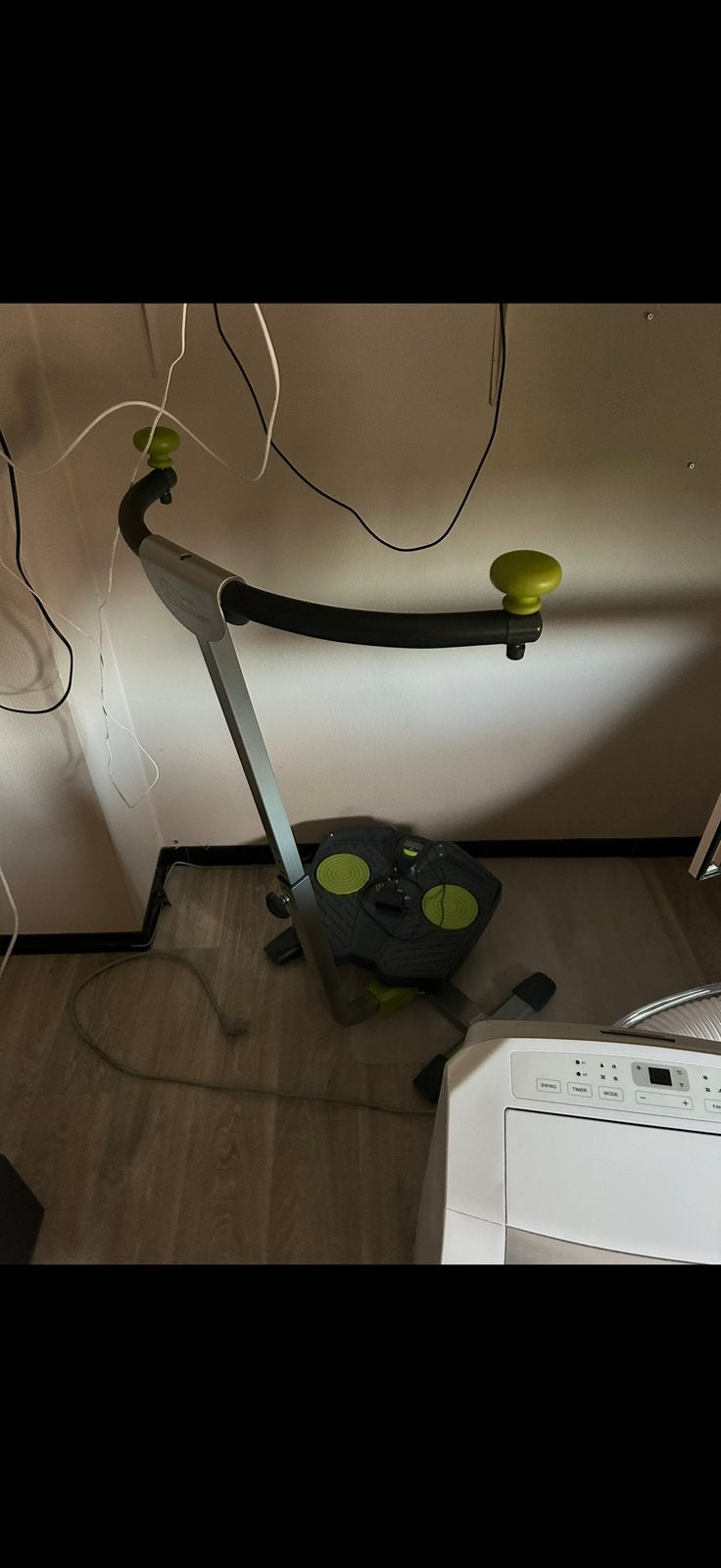 Twist stepper met handgreep – fitnessapparaat, Sport en Fitness, Ophalen, Zo goed als nieuw, Benen