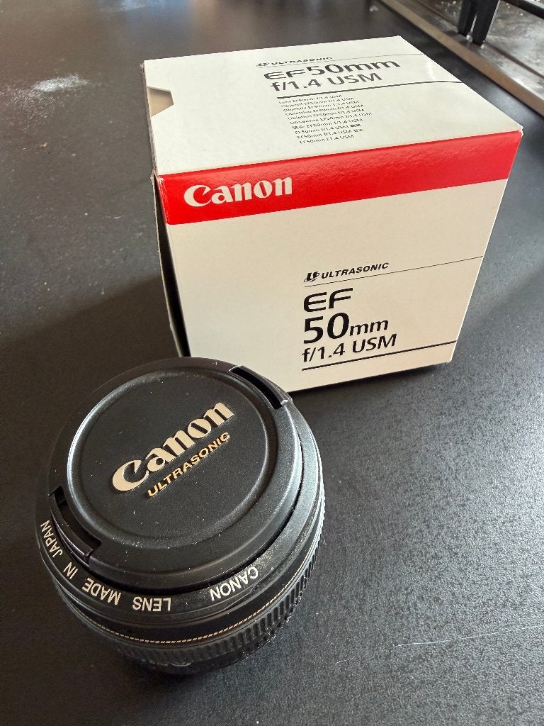 Canon EF 50mm f/1.4 usm, Lentille standard, Comme neuf, 50 mm, Canon EF