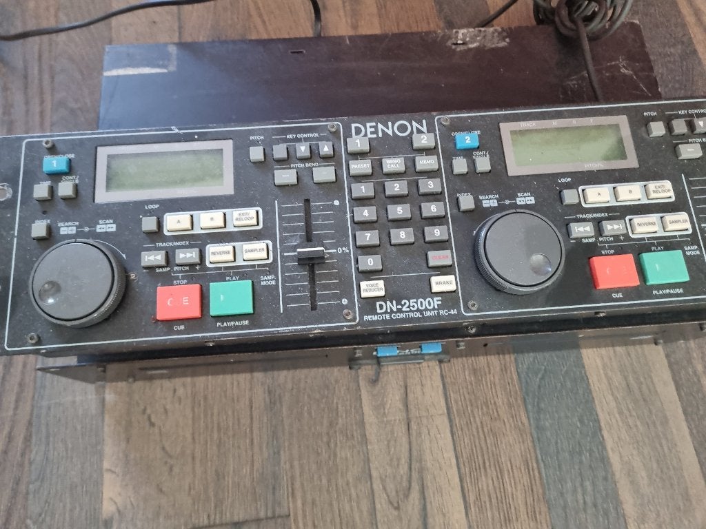 Denon DN 2500 F dubbele cd-speler en tafel, Audio, Tv en Foto, Cd-spelers, Ophalen of Verzenden, Gebruikt, Overige merken