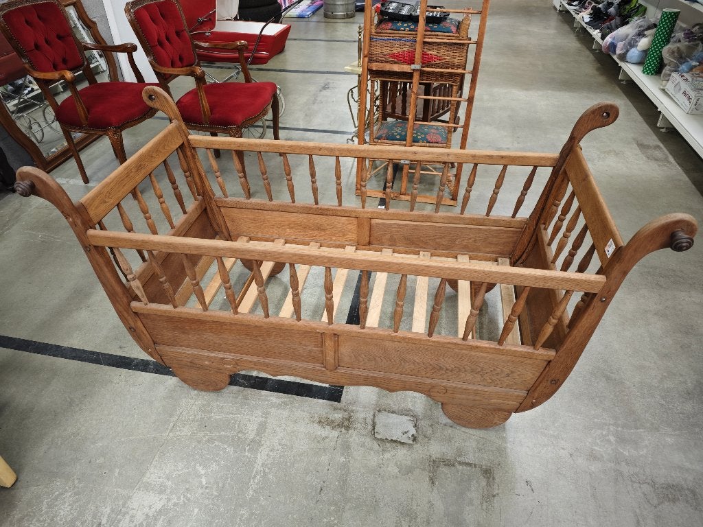 berceau vintage, Enfants & Bébés, Enlèvement, Utilisé, Berceau