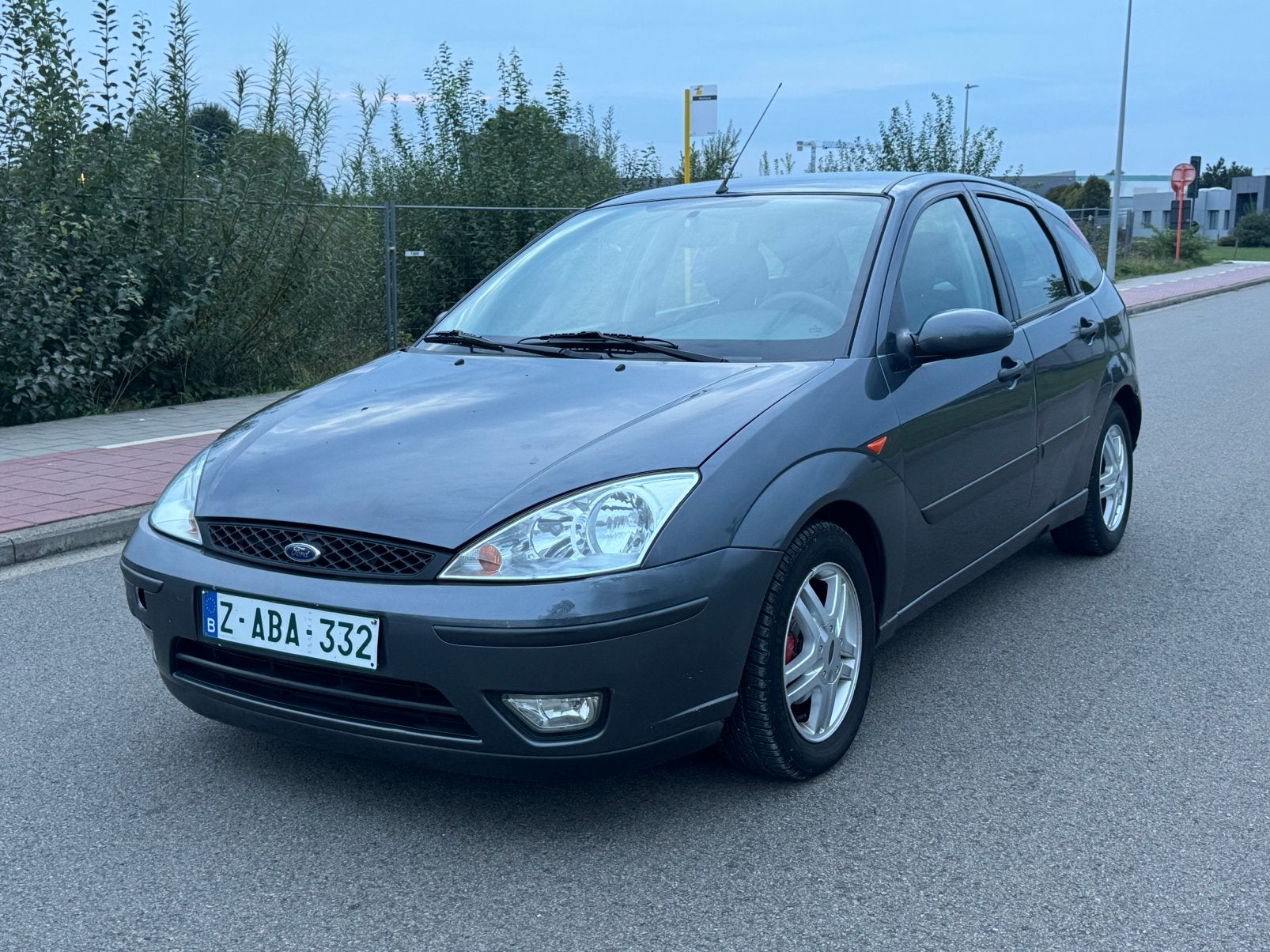 Ford Focus 1.8 Tdci, 100 pk, airco, 124.000 km, 11.2003., Auto's, Dealer onderhouden, Stof, Zwart, 4 cilinders
