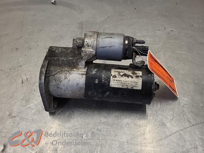 Startmotor van een Volkswagen Crafter, Auto-onderdelen, Motor en Toebehoren, Volkswagen, Gebruikt, 3 maanden garantie, Ophalen of Verzenden