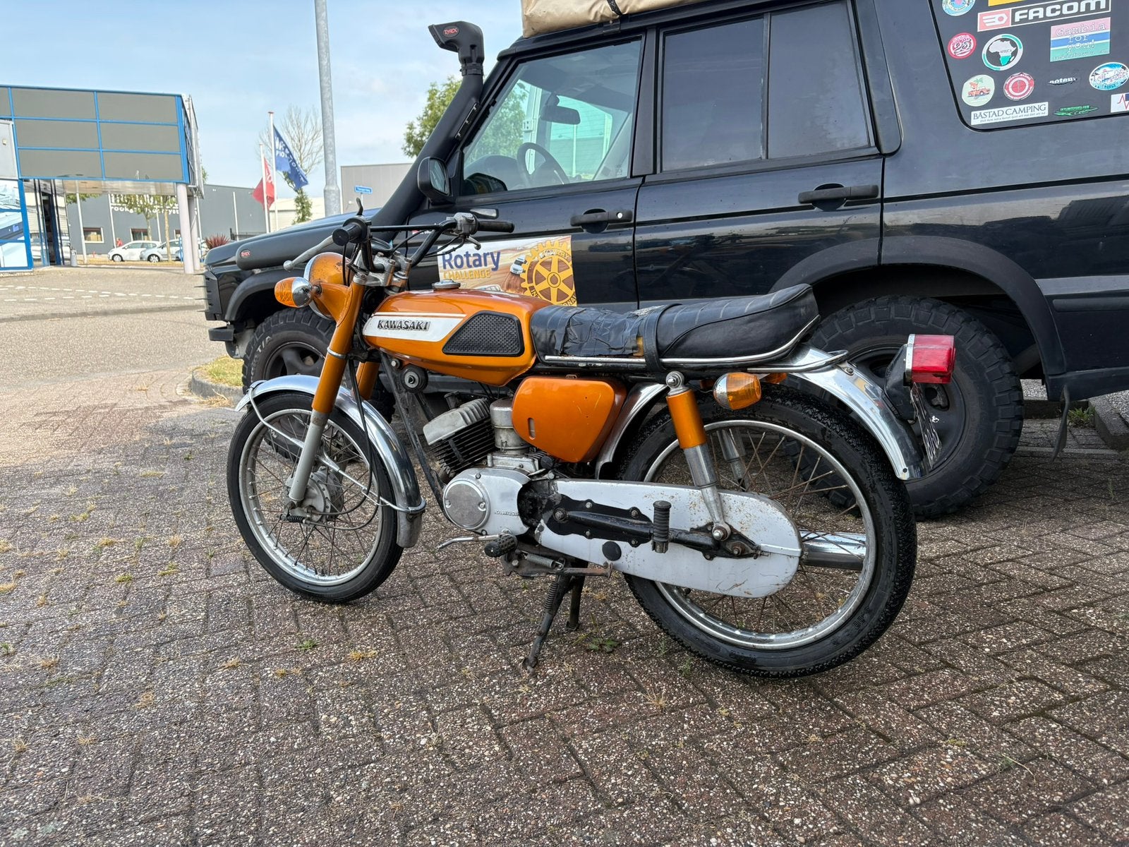 Kawasaki GA5 100cc 2 takt 1971, Motoren, Overig, Handgeschakeld, 1 cilinder