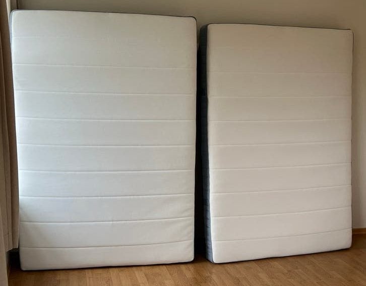 Ikea Vesteröy pocketveringmatrassen 140x200 als nieuw, Maison & Meubles, Enlèvement, Comme neuf