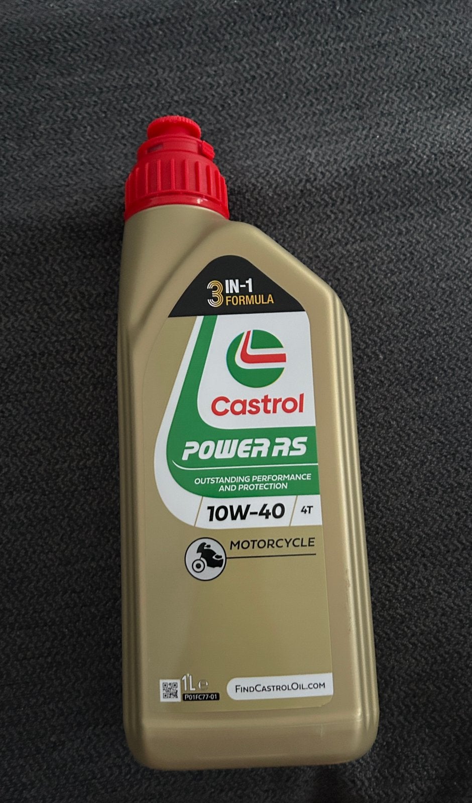 Huile moteur 10W-40 CASTROL, Enlèvement