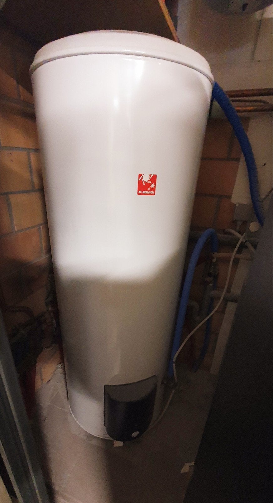 Elektrische boiler Atlantic 200, Ophalen, Boiler