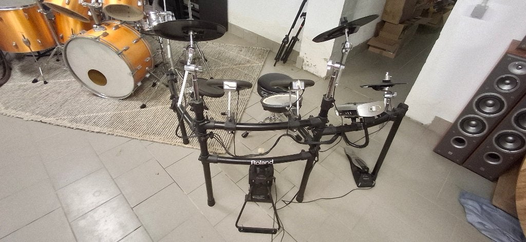 Roland TD-9 elektronisch drumstel, Musique & Instruments, Batteries & Percussions, Utilisé, Roland, Électronique, Enlèvement