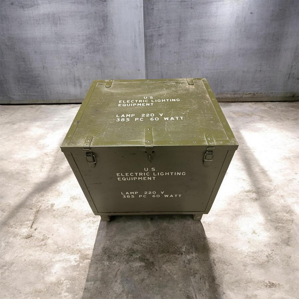 Caisse Militaire Lampes Ampoules, Enlèvement, Armée de terre, Autres types