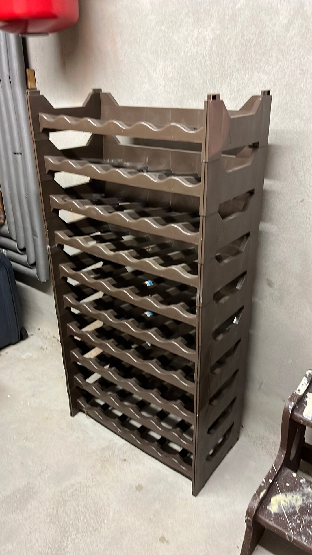 Wijnrek, Maison & Meubles, Accessoires pour la Maison | Porte-bouteilles, Enlèvement, Comme neuf, Synthétique
