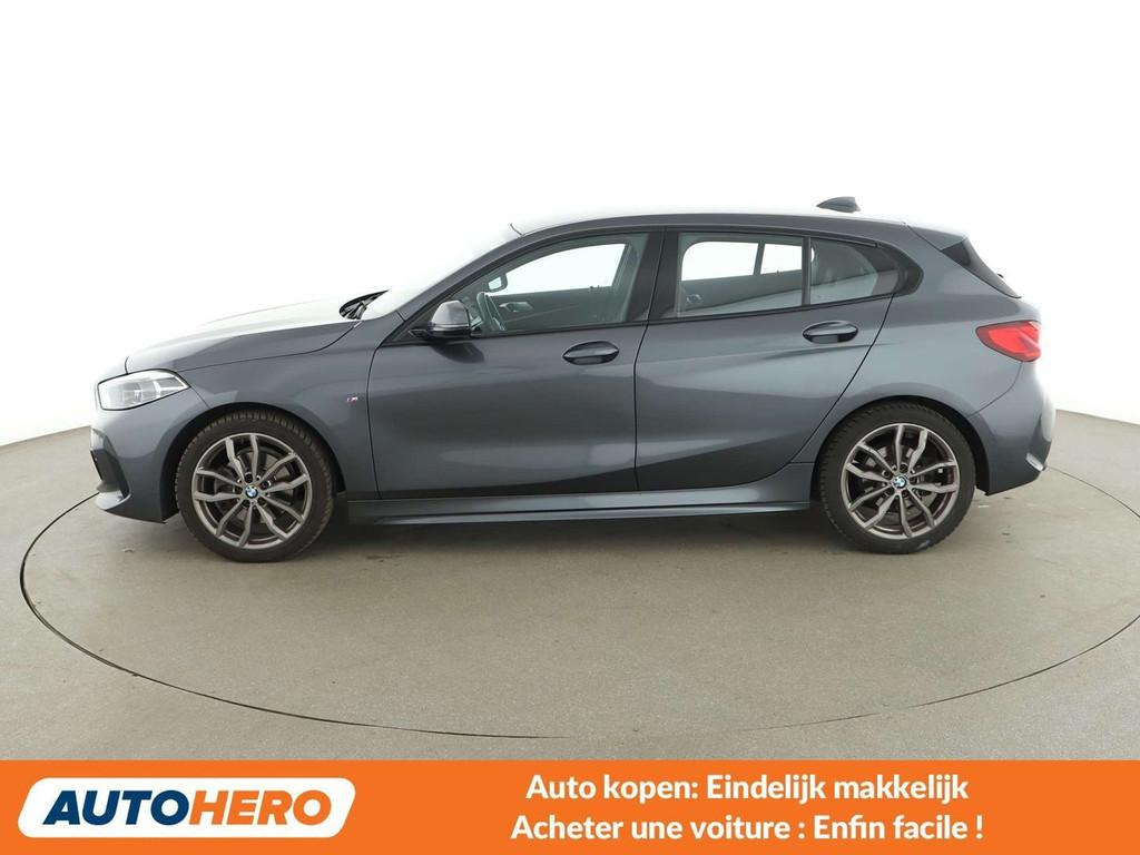 BMW 1 Serie 116 116d M Sport (année de construction 2020), Autos, BMW, Argent ou Gris, Achat, Noir, 5 portes