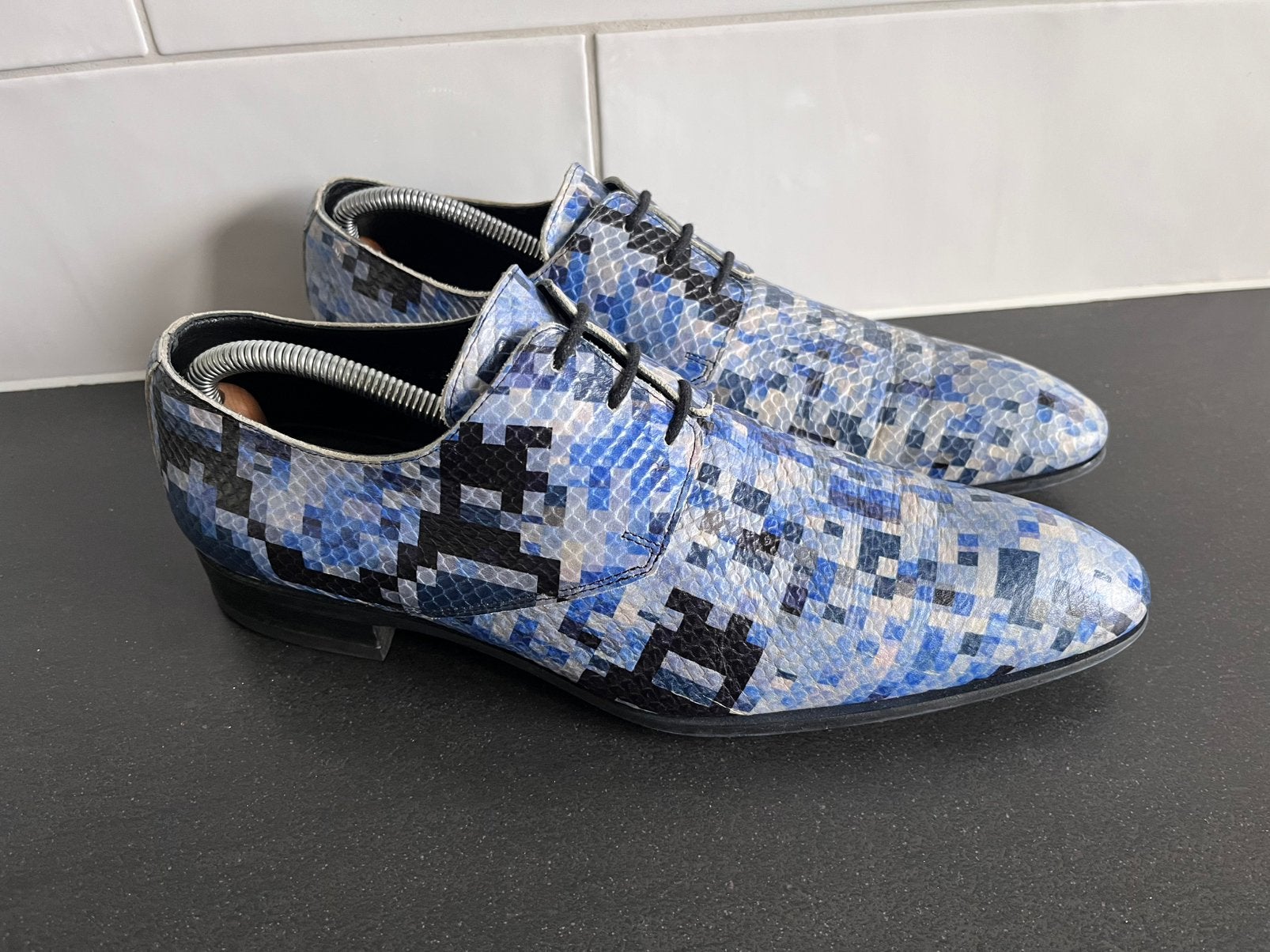 Mascolori herenschoenen maat 42, Kleding | Heren, Schoenen, Blauw, Ophalen of Verzenden, Zo goed als nieuw, Veterschoenen