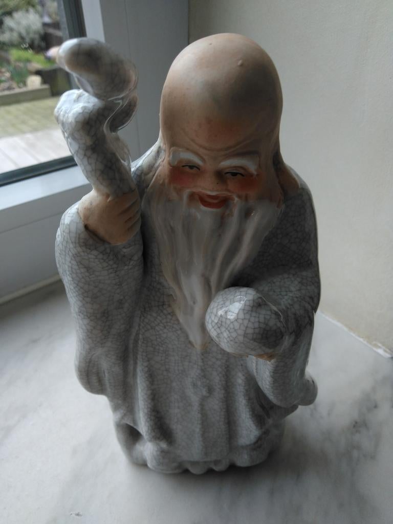 Statue orientale (chinoise) en parfait état, Enlèvement ou Envoi, Comme neuf