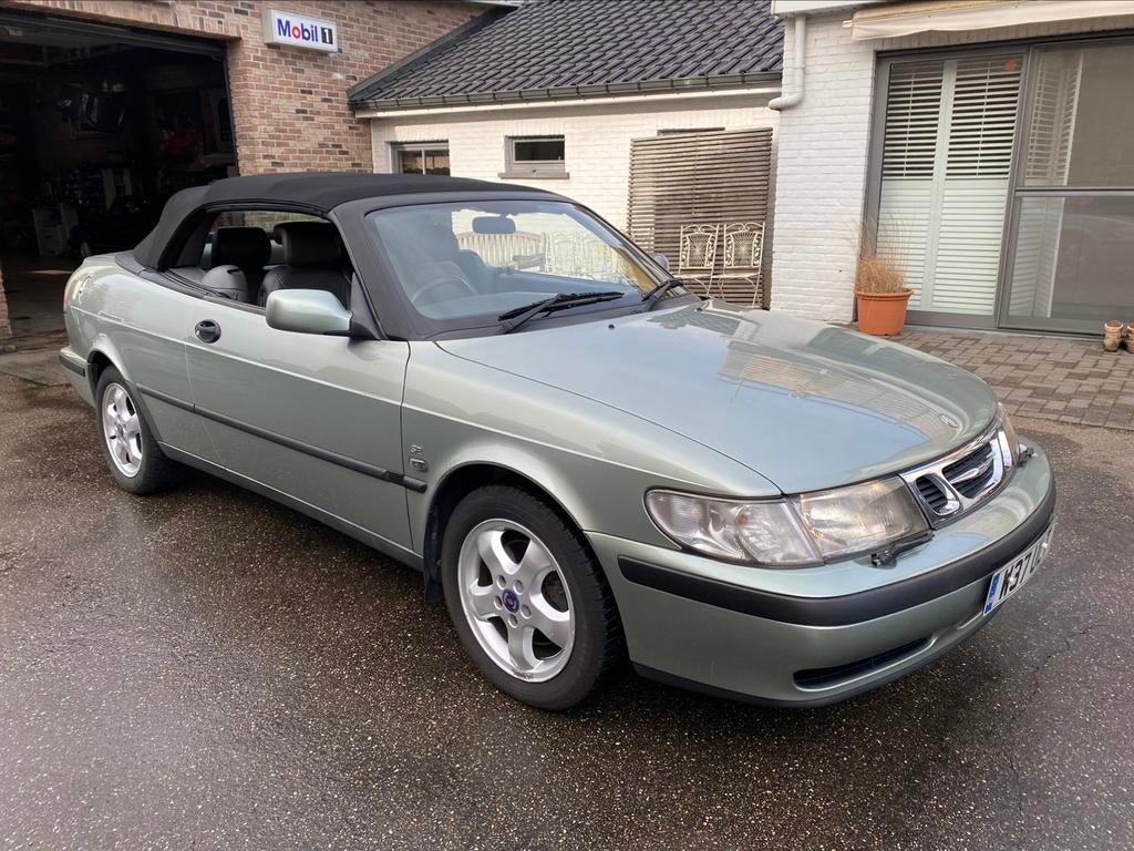 Saab Cabr 1er Prop. UK !! RHD !!!  full service hist. 1.999€, Autos, Entreprise, Cabriolet, Entretenue par le concessionnaire