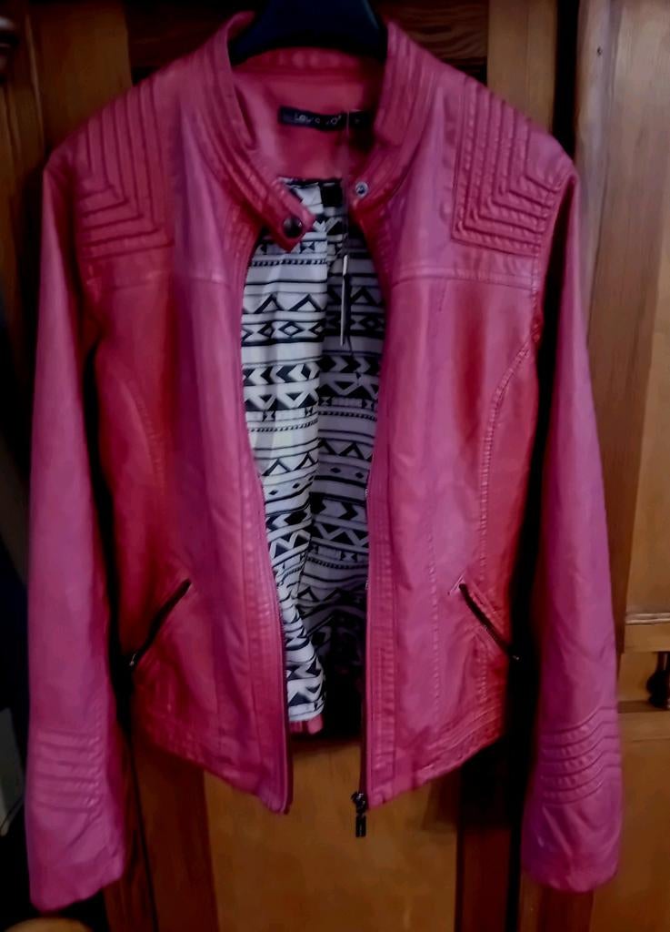 Veste en cuir, Enlèvement, Neuf