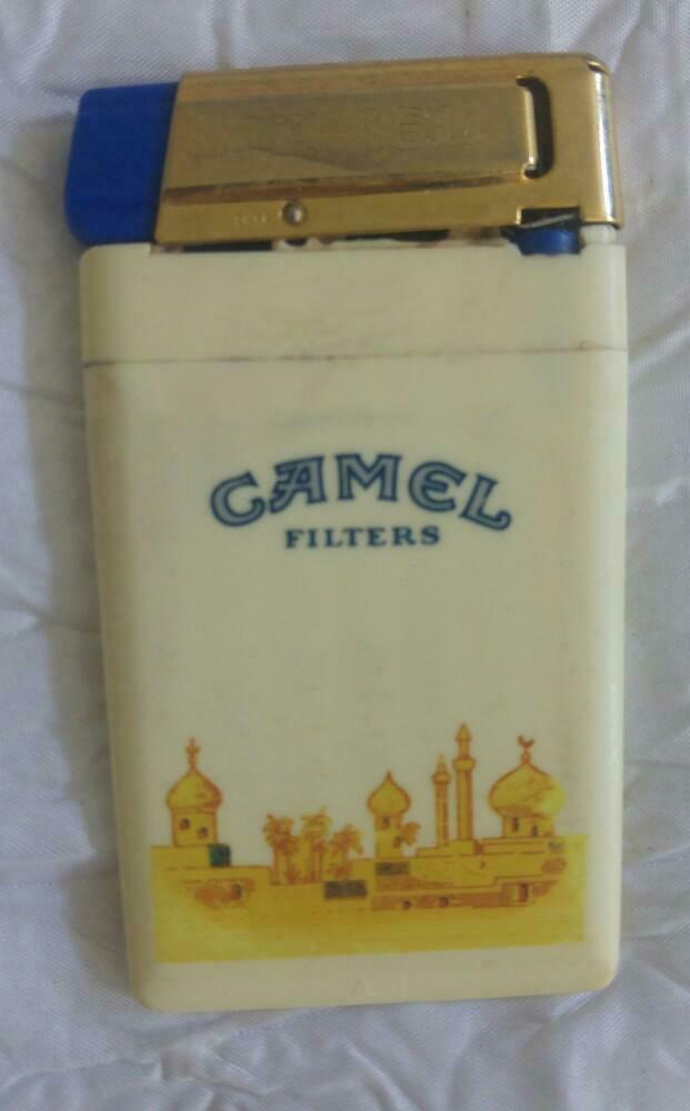 Briquet Aansteker Camel 1985, Verzamelen, Rookartikelen, Aanstekers en Luciferdoosjes, Ophalen of Verzenden, Gebruikt, Aansteker