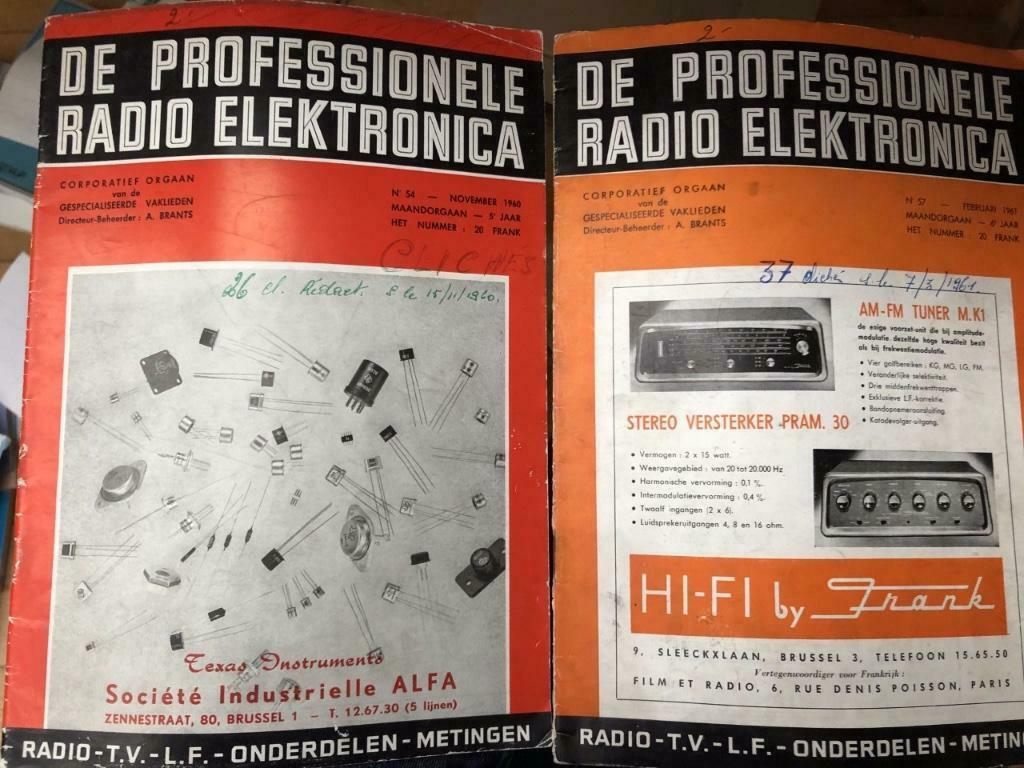 Van Professionele radio elektronica, 54 en 57, Ophalen of Verzenden, Gelezen, Overige onderwerpen