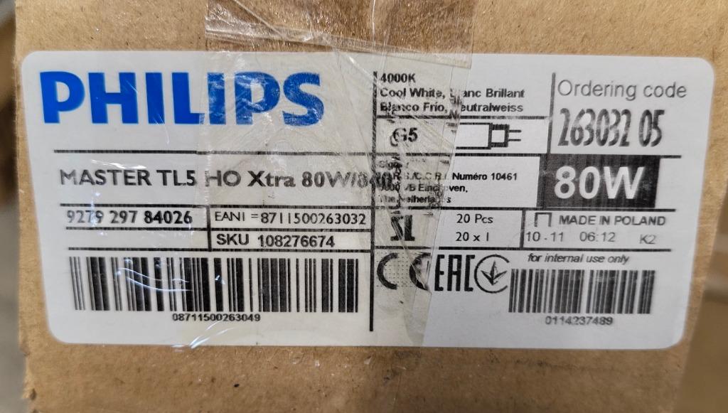 Philips TL5  80w  840  4000K, Enlèvement, Neuf, 60 watts ou plus, Autres types