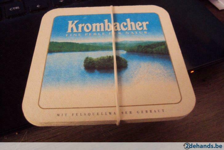 Krombacher, Verzamelen, Gebruikt